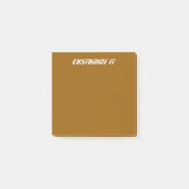 Bruin Post-it® Notes (Voorkant)