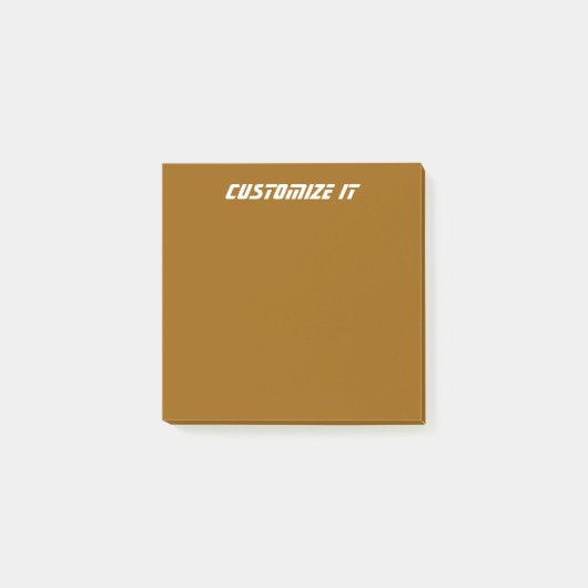 Bruin Post-it® Notes (Voorkant)