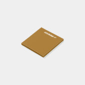 Bruin Post-it® Notes (Schuin)