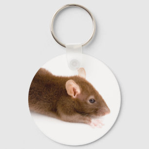 Bruin Rat Sleutelhanger