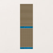 Bruin, rechthoek, hout, beige, grijs, goud, letter visitekaartjes (Buitenkant ongevouwen)