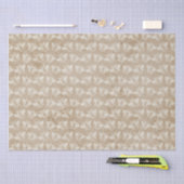 Bruin roestbijenpatroon tissuepapier (Craft)