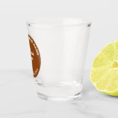 Bruin Rond Zakelijk Merk op Schot Glas (Rechts)