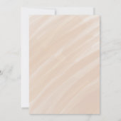 Bruin Roze Groene Orchid Boho Eucalyptus Weddensch Save The Date (Achterkant)