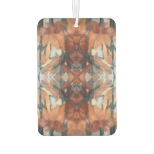 Bruin sinaasappel grijs beige crème abstracte wate luchtverfrisser