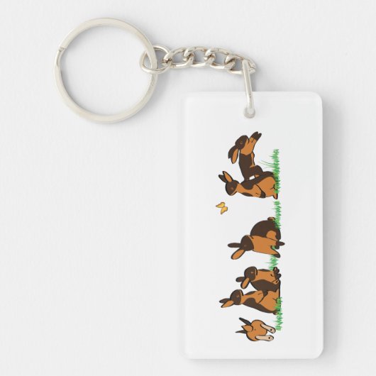 bruin sleutelhanger (Voorkant)