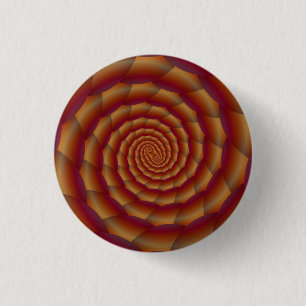 Bruin Snakeskin Spiral Button