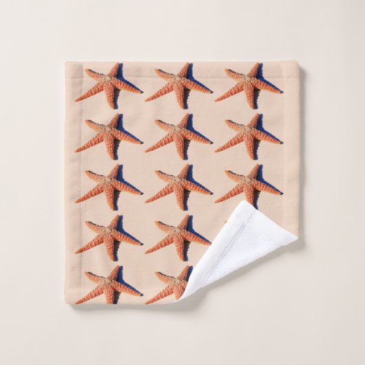 Bruin stervisstel bad handdoek (Wasdoekje)