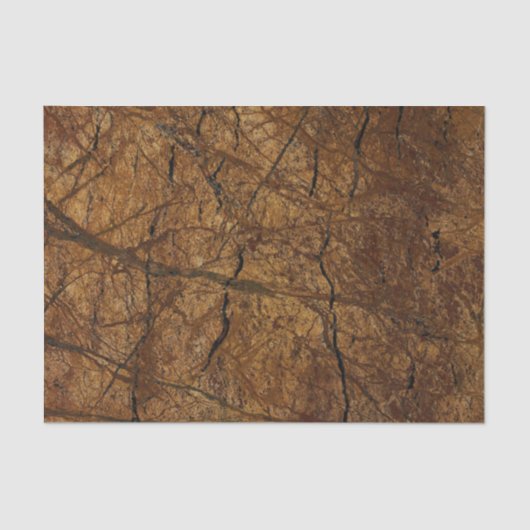 Bruin Stone Pattern Vaderdag Tissuepapier (Voorkant)