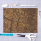 Bruin Stone Pattern Vaderdag Tissuepapier (Craft)