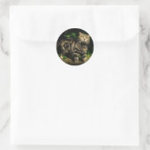 Bruin tabby - Britse Shorthair kat sticker (Tas)