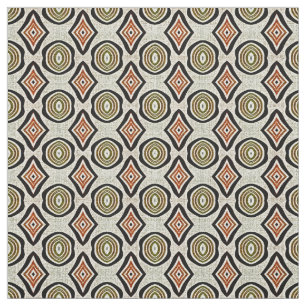 Bruin Taupe Beige Verbrand Sinaasappel Bali Batik  Stof