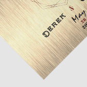 Bruin Tissuepapier (Detail)