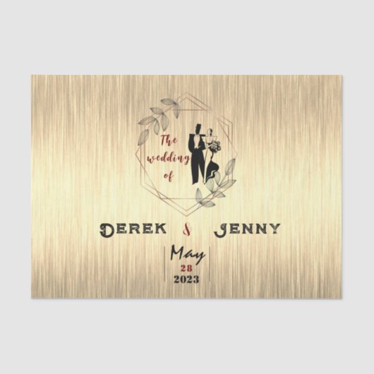 Bruin Tissuepapier (Voorkant)