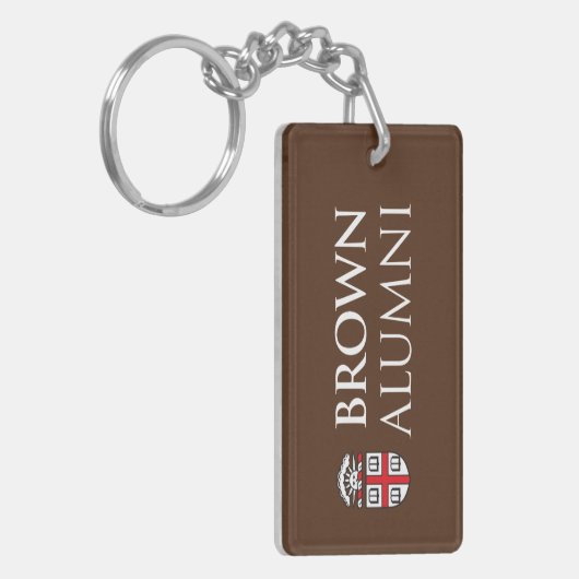 Bruin Universiteit Alumni Sleutelhanger (Voorkant Links)