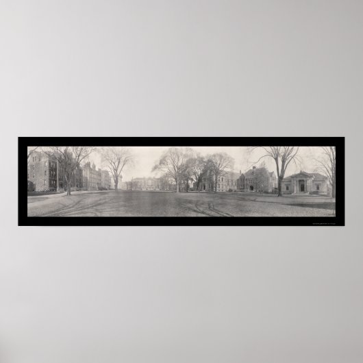 Bruin Universiteit RI Foto 1909 Poster (Voorkant)