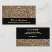  bruin visitekaartje (Voorkant / Achterkant)