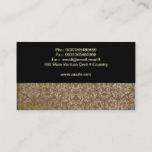  bruin visitekaartje (Achterkant)