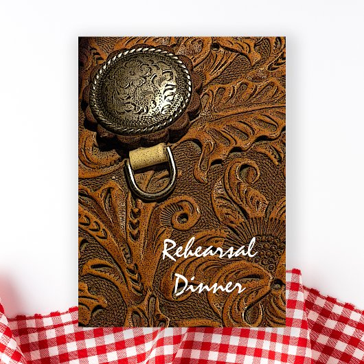 Bruin Western zadeltje Kaart