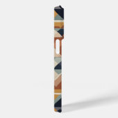 Bruin wit en zwart blauw Case-Mate iPhone case (Achterkant / Rechts)