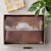 Bruin Wit Koeienhuid Tissuepapier (Geschenk)