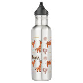 Bruin Wit Speelgoed Dierlijke Cactus Camel Llama Waterfles (Rechts)