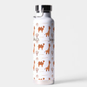 Bruin Wit Speelgoed Dierlijke Cactus Camel Llama Waterfles (Rechts)