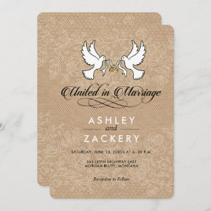 Bruin, witte duiven Weddenschap Kaart