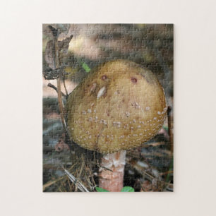 Bruin Woodland Natuur champignon Legpuzzel