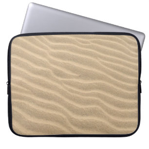 Bruin zand laptop sleeve