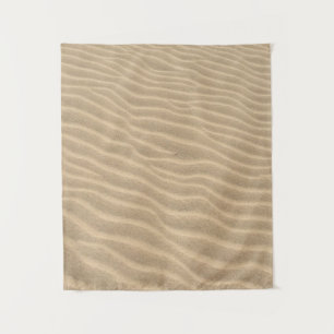 Bruin zand wandkleed