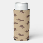 Bruin zilversilhouet (Seltzer Voorkant)