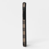 Bruin Zwart Gingham Buffalo Plaid Boerderij Case-Mate iPhone Case (Achterkant/links)