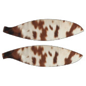 Bruin Zwart Wit Koeienhuid Basketbal (Panelen)