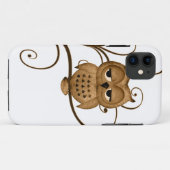 Bruin Zwemboomkorren iPhone 5 Hoesje (Achterkant (horizontaal))