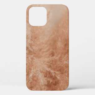 Bruine achtergrond iPhone 12 hoesje