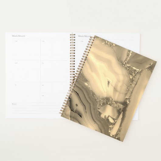 Bruine agaat planner (Display)