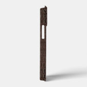 Bruine Alligator Huid Print Case-Mate iPhone Case (Achterkant / Rechts)