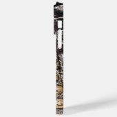 Bruine Amerikaanse alligator huidtextuur Case-Mate iPhone Case (Achterkant / Links)