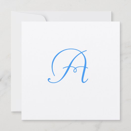 Bruine Aqua Blue Font Weddenschap Bespaar de datum Kaart (Achterkant)