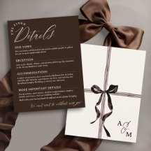 Bruine Aquarel Boog Fijne Details Elegante Trouw