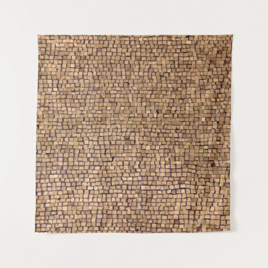 Bruine baksteen wandkleed (Voorkant)