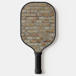 Bruine bakstenen muur Een nieuwigheid ontwerp Pickleball Paddle