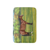 Bruine Bay Quarter Horse Badmat (Voorkant Verticaal)