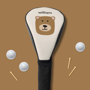 Bruine Beer naam Golfheadcover