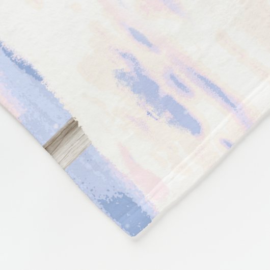 Bruine bruine bypsy verkenner in sneeuw fleece deken (Hoek)