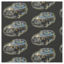 Bruine Chevrolet Classic Vintage Car op zwart