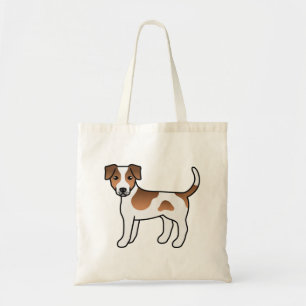 Bruine Deens-Zweedse boerderijhond Schattige Carto Tote Bag