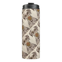 bruine en witte Dalmatische hond Thermische Tumble