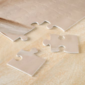 Bruine en witte geit legpuzzel (Zijkant)